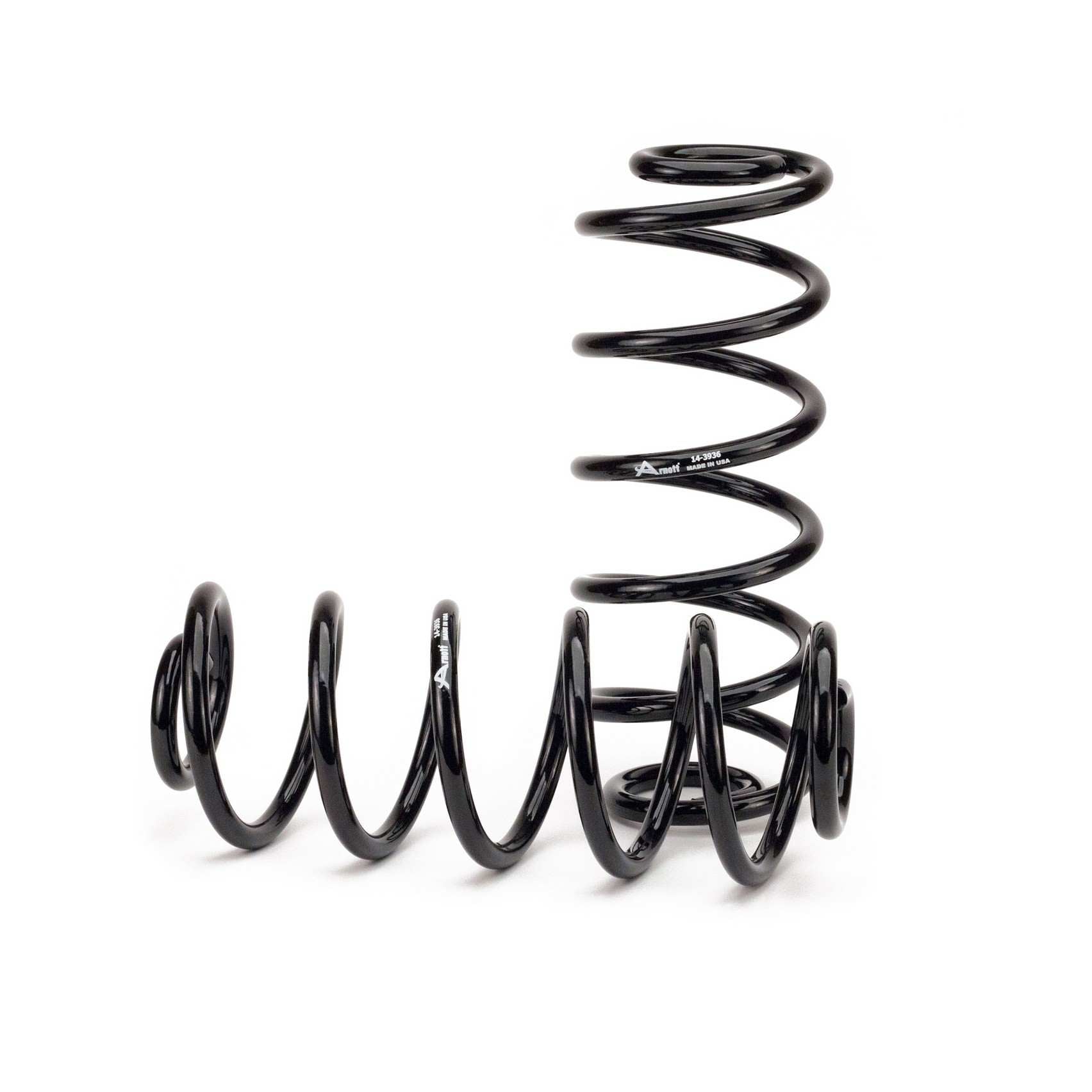 Back View of Front Rear Air Spring to Coil Spring Conversion Kit ARNOTT C-2666