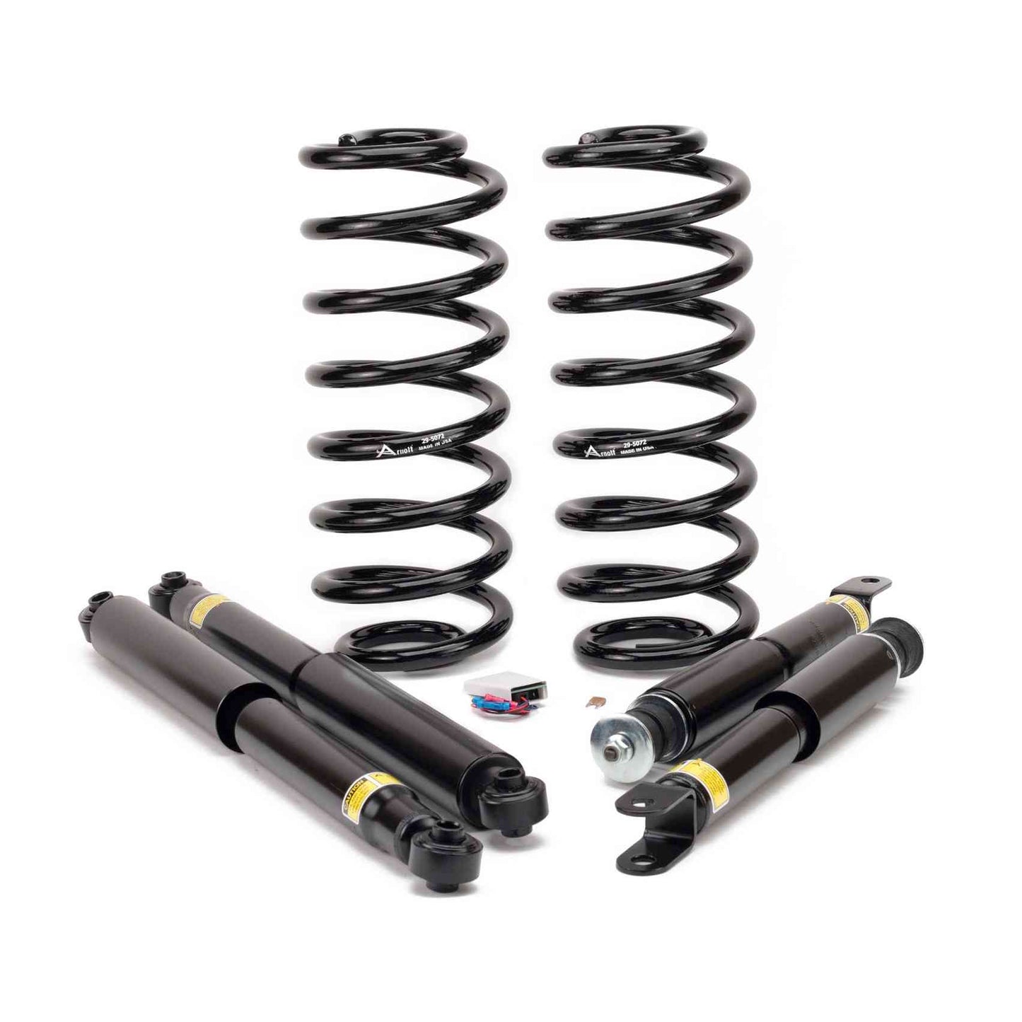 Kit View of Front Rear Air Spring to Coil Spring Conversion Kit ARNOTT C-2667