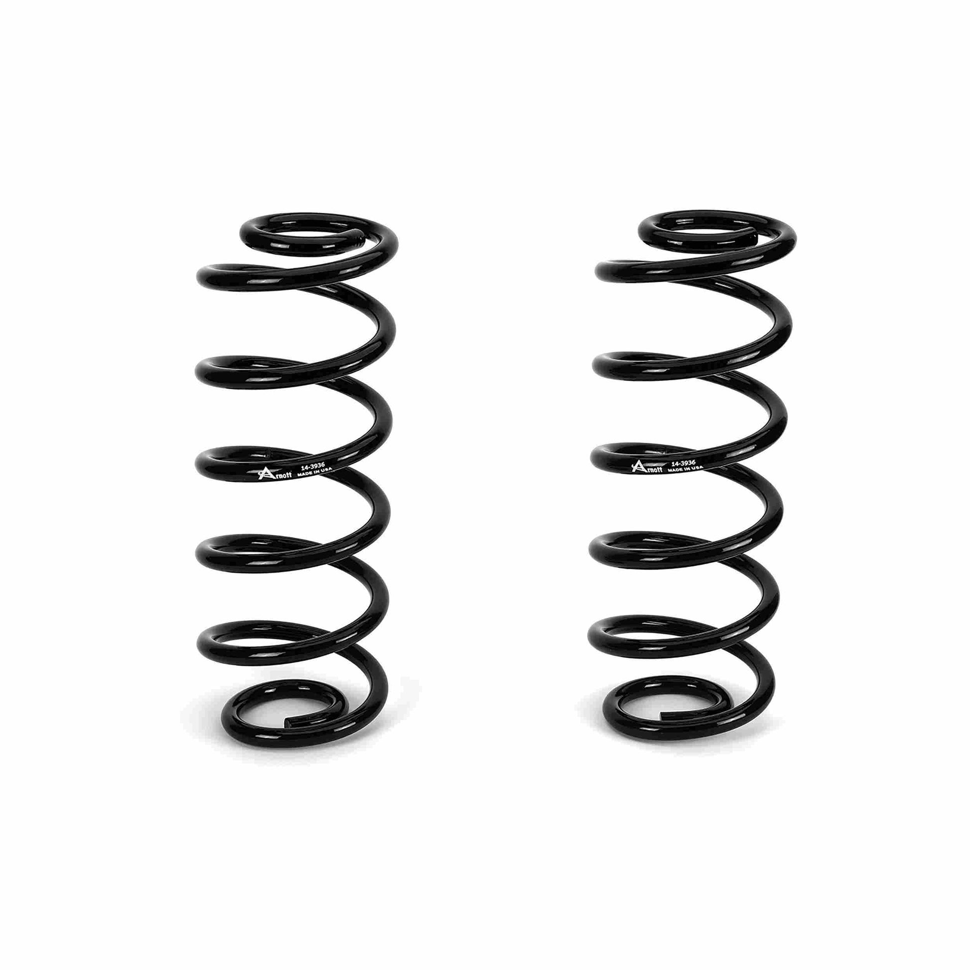 Bottom View of Front Rear Air Spring to Coil Spring Conversion Kit ARNOTT C-2835