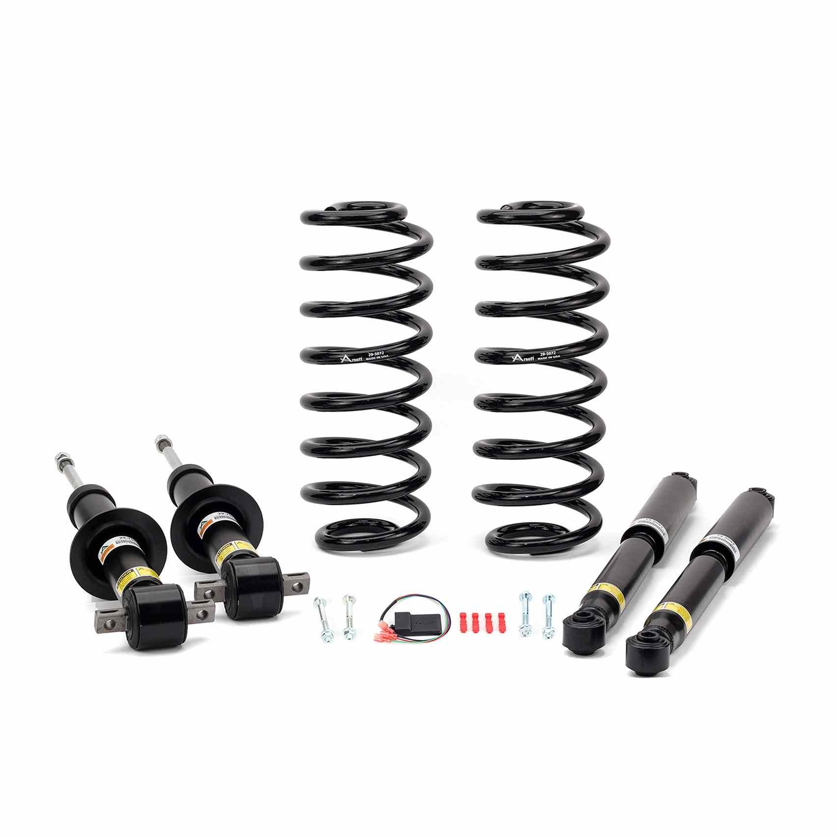 Kit View of Front Rear Air Spring to Coil Spring Conversion Kit ARNOTT C-2836