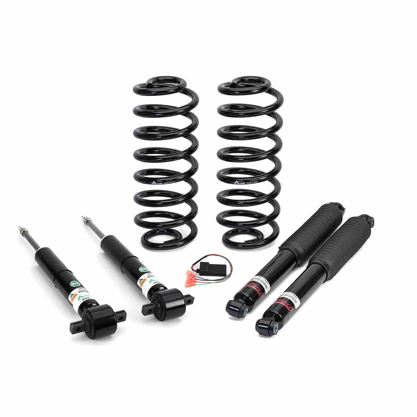 Package View of Front Rear Air Spring to Coil Spring Conversion Kit ARNOTT C-3184