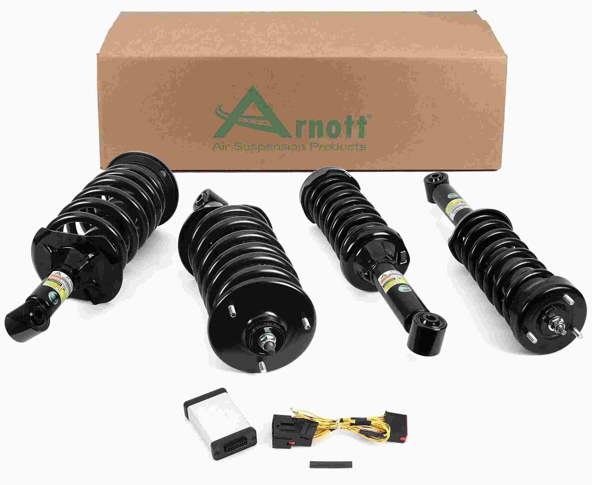 Kit View of Front Rear Air Spring to Coil Spring Conversion Kit ARNOTT C-3619