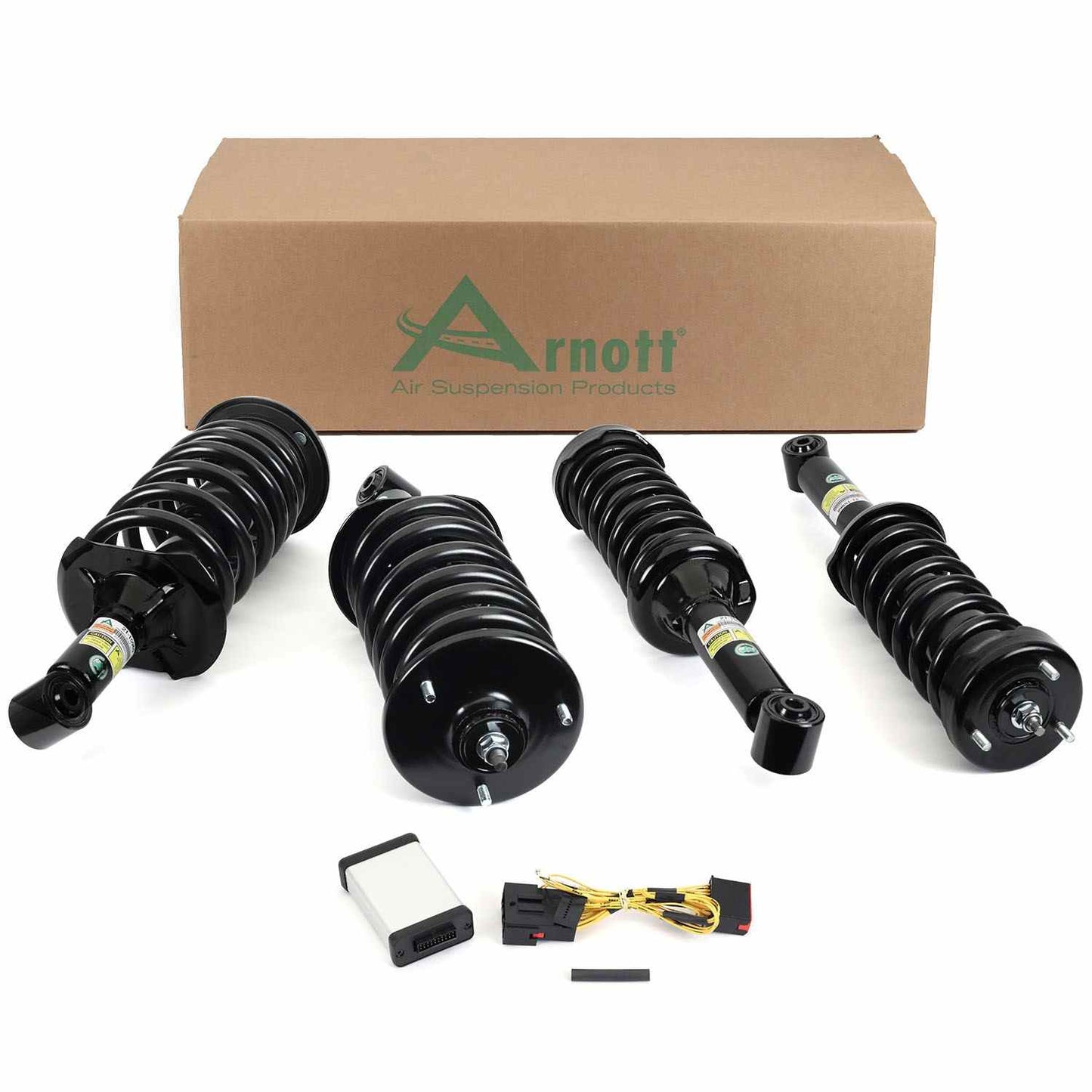 Package View of Front Rear Air Spring to Coil Spring Conversion Kit ARNOTT C-3619