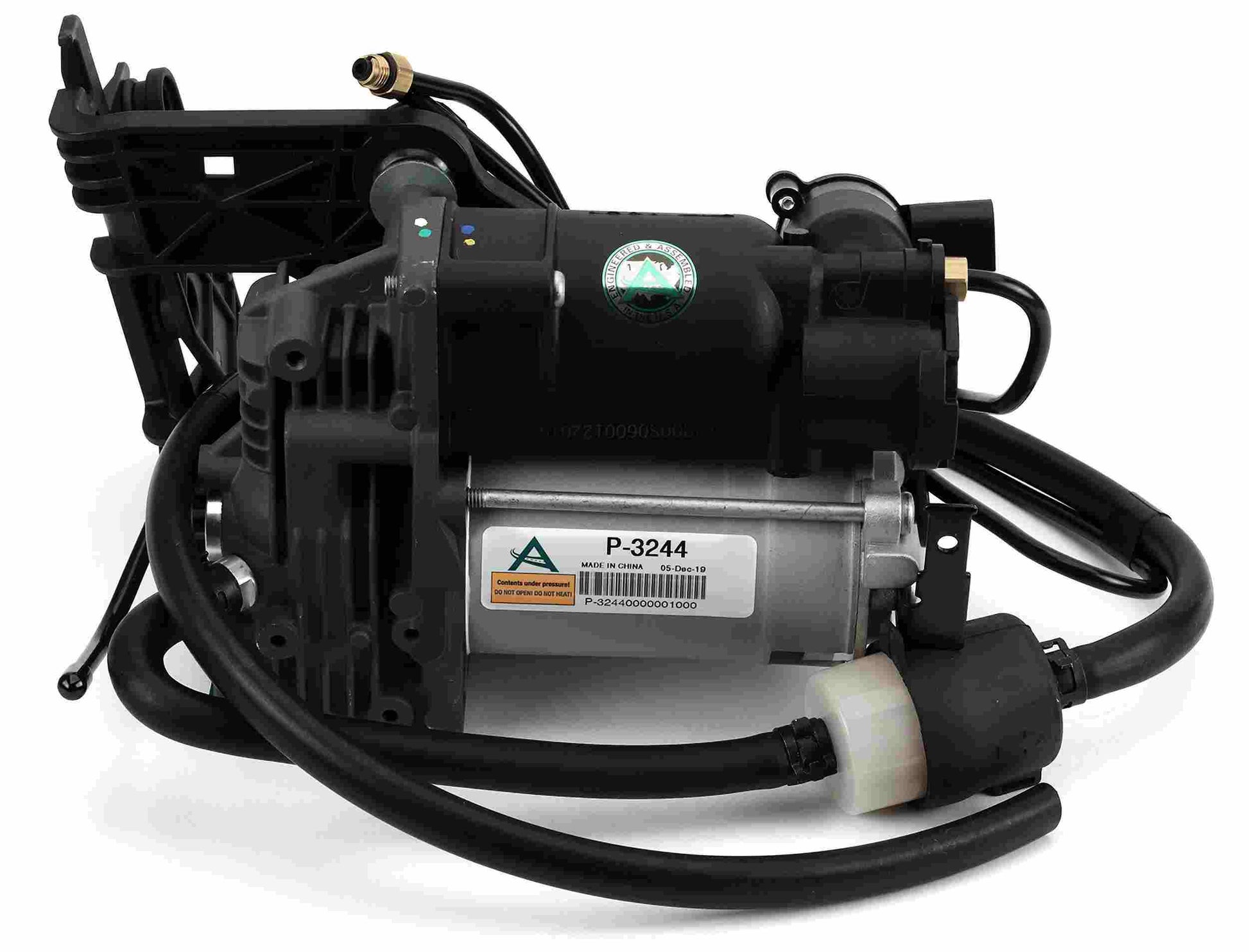 Front View of Air Suspension Compressor ARNOTT P-3244