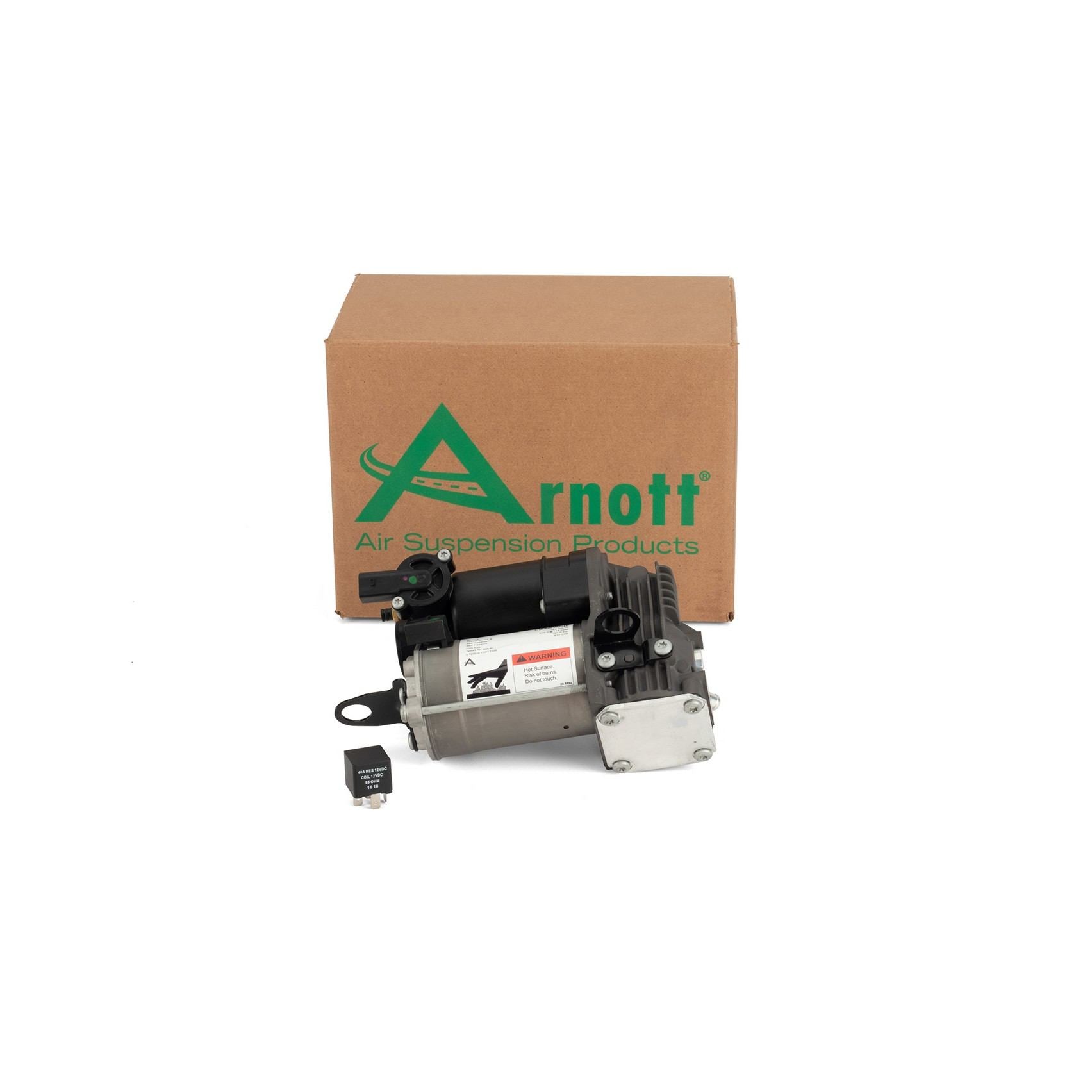 Kit View of Air Suspension Compressor ARNOTT P3246