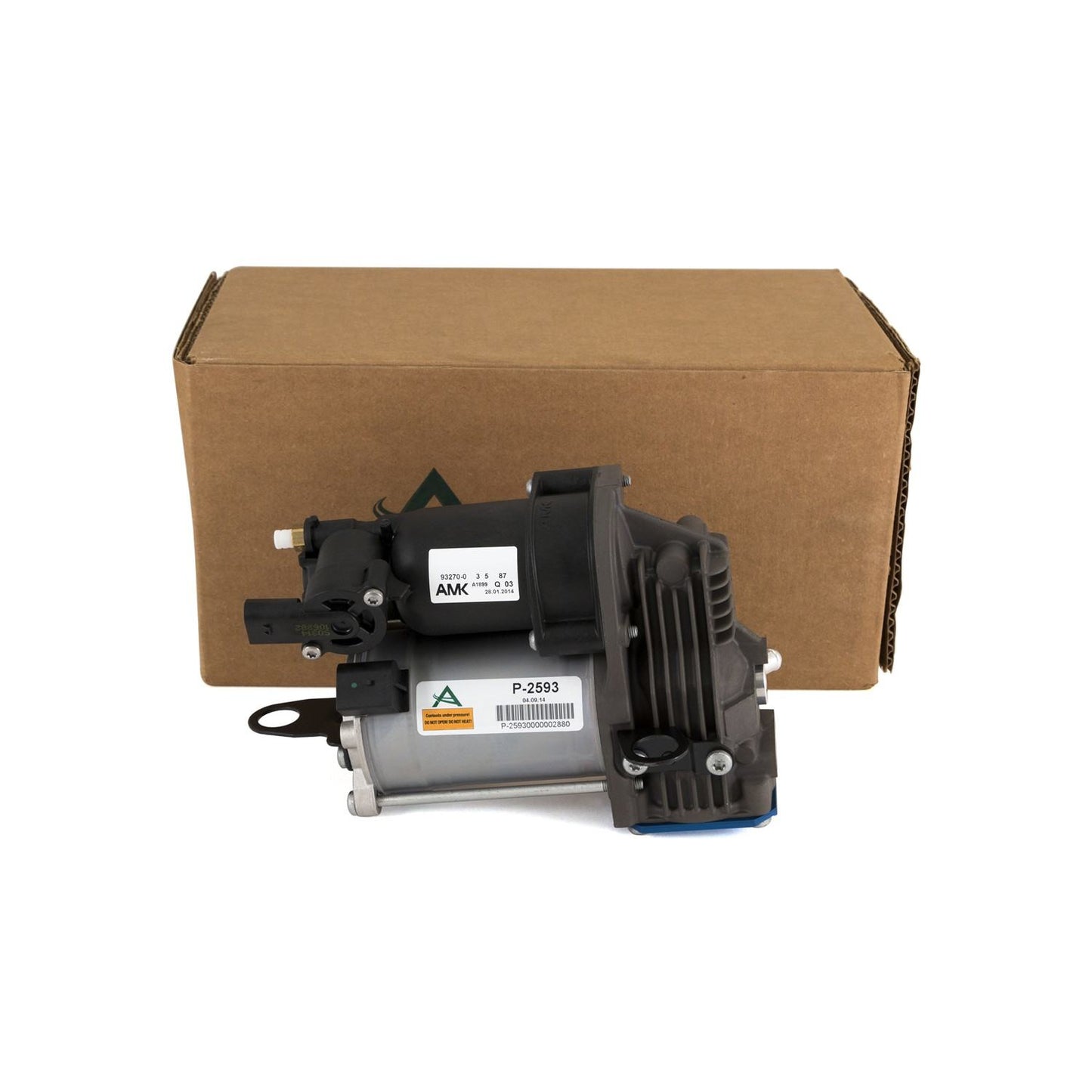 Package View of Air Suspension Compressor ARNOTT P3246