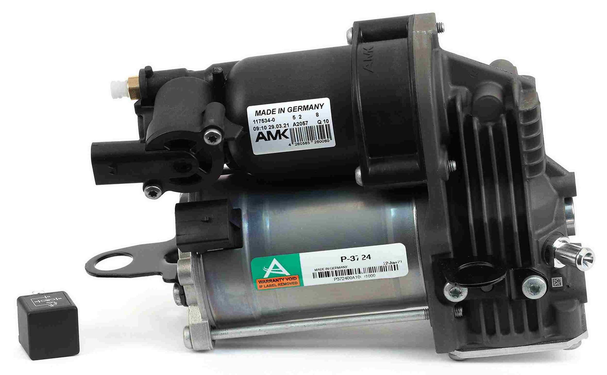 Angle View of Air Suspension Compressor ARNOTT P-3724