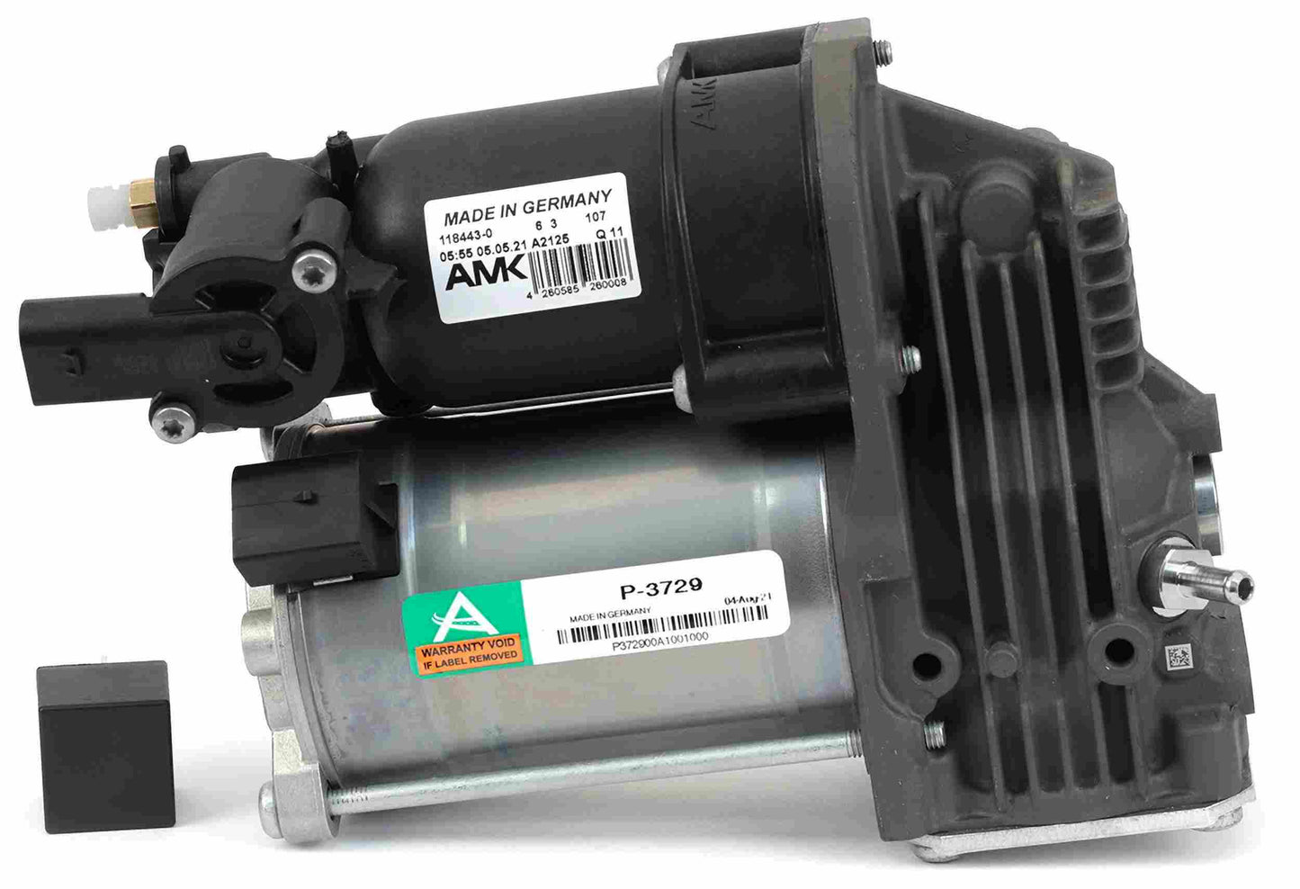 Angle View of Air Suspension Compressor ARNOTT P-3729