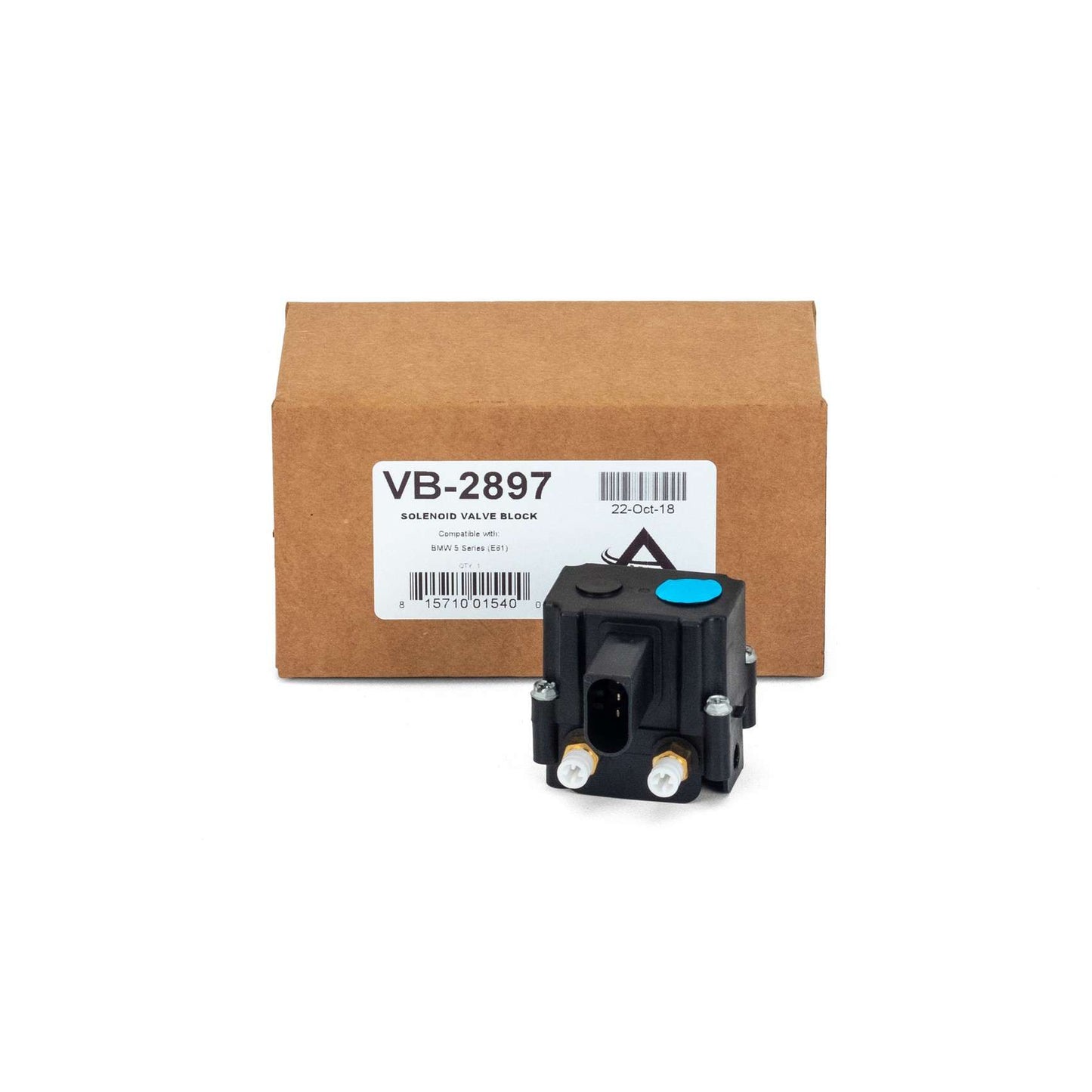 Angle View of Air Suspension Solenoid Valve Unit ARNOTT VB-2897