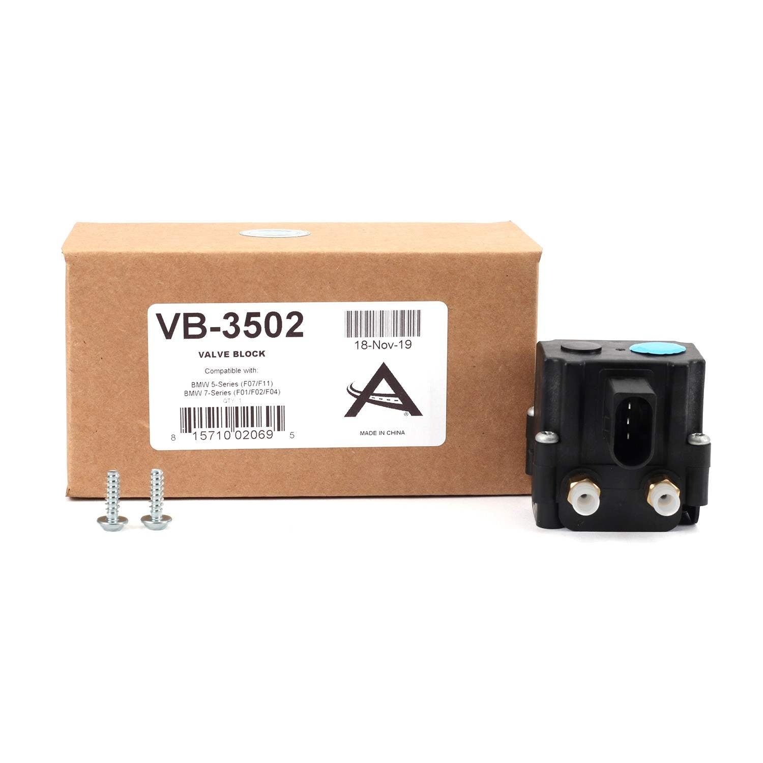 Package View of Air Suspension Solenoid Valve Unit ARNOTT VB-3502