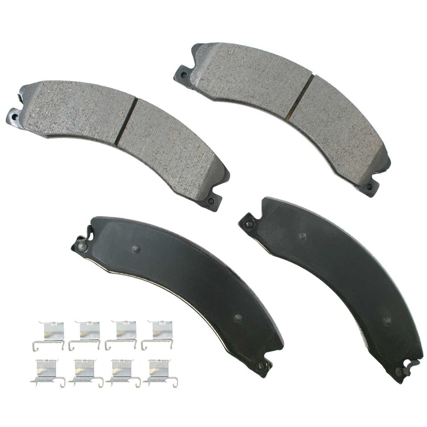 Front View of Rear Disc Brake Pad Set AKEBONO ACT1411