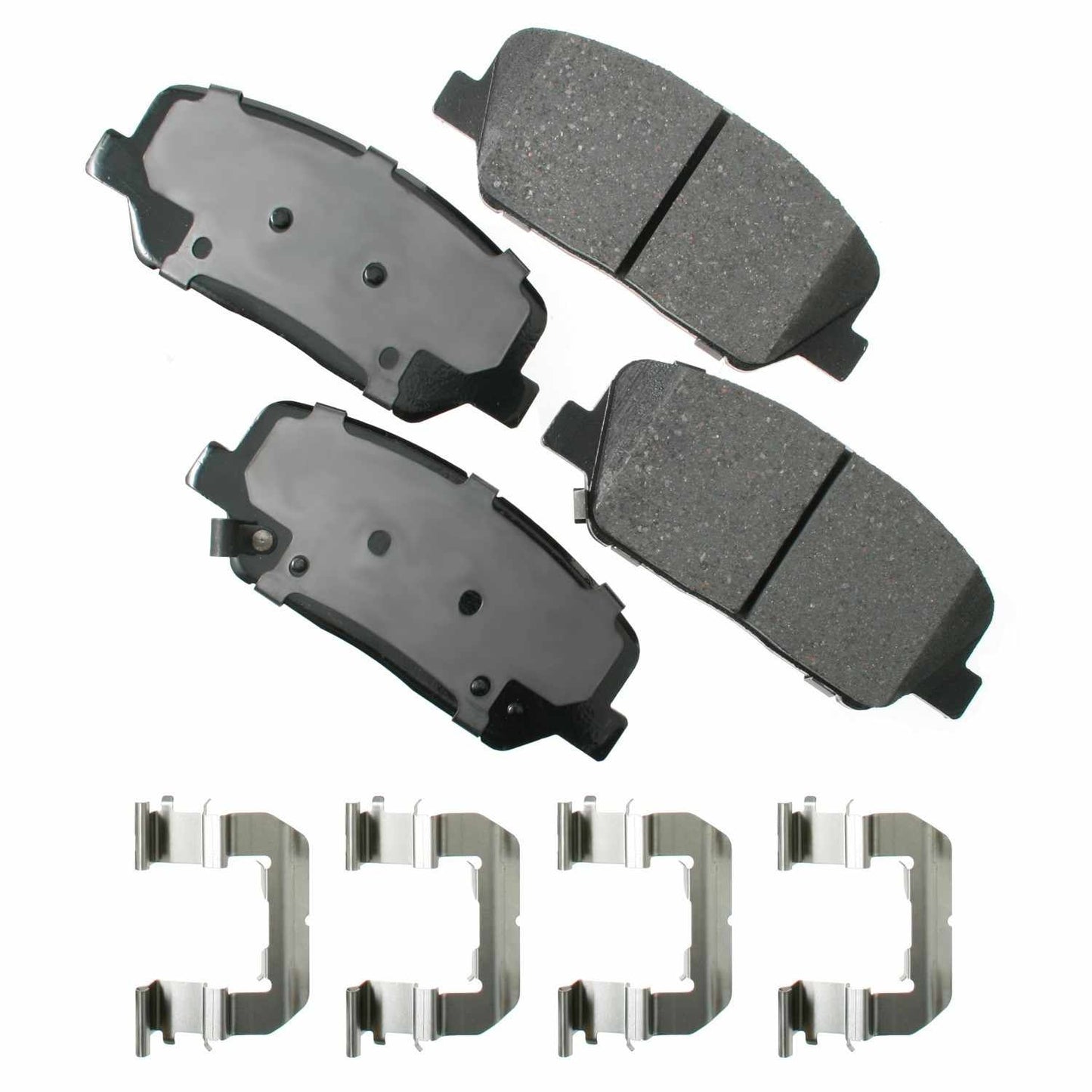 Front Disc Brake Pad Set AKEBONO ACT1413 For Hyundai Kia Genesis Coupe Optima