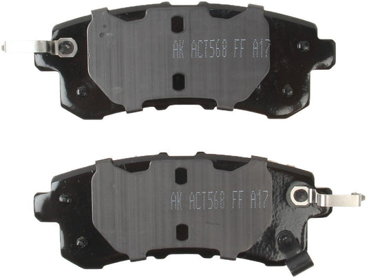 Back View of Rear Disc Brake Pad Set AKEBONO ACT1510