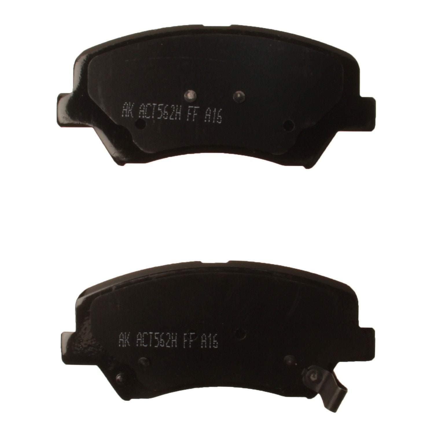 Back View of Front Disc Brake Pad Set AKEBONO ACT1543A