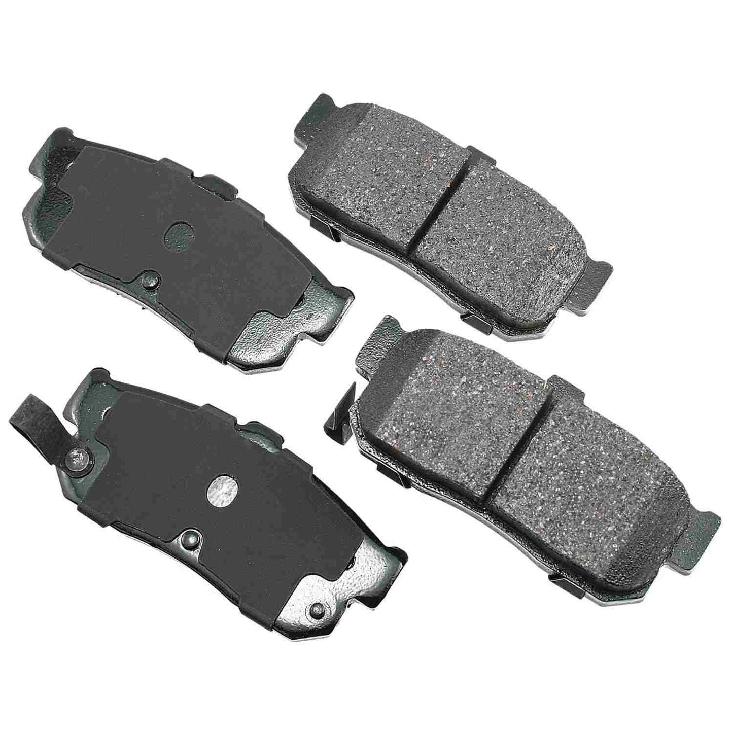 Rear Disc Brake Pad Set (Oe Pad Material Is Ceramic) AKEBONO ACT540 For Nissan Infiniti Maxima G20 Altima I30 Sentra