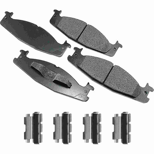 Front Disc Brake Pad Set AKEBONO ACT632 For Ford