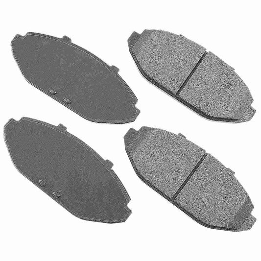 Front View of Front Disc Brake Pad Set AKEBONO ACT748