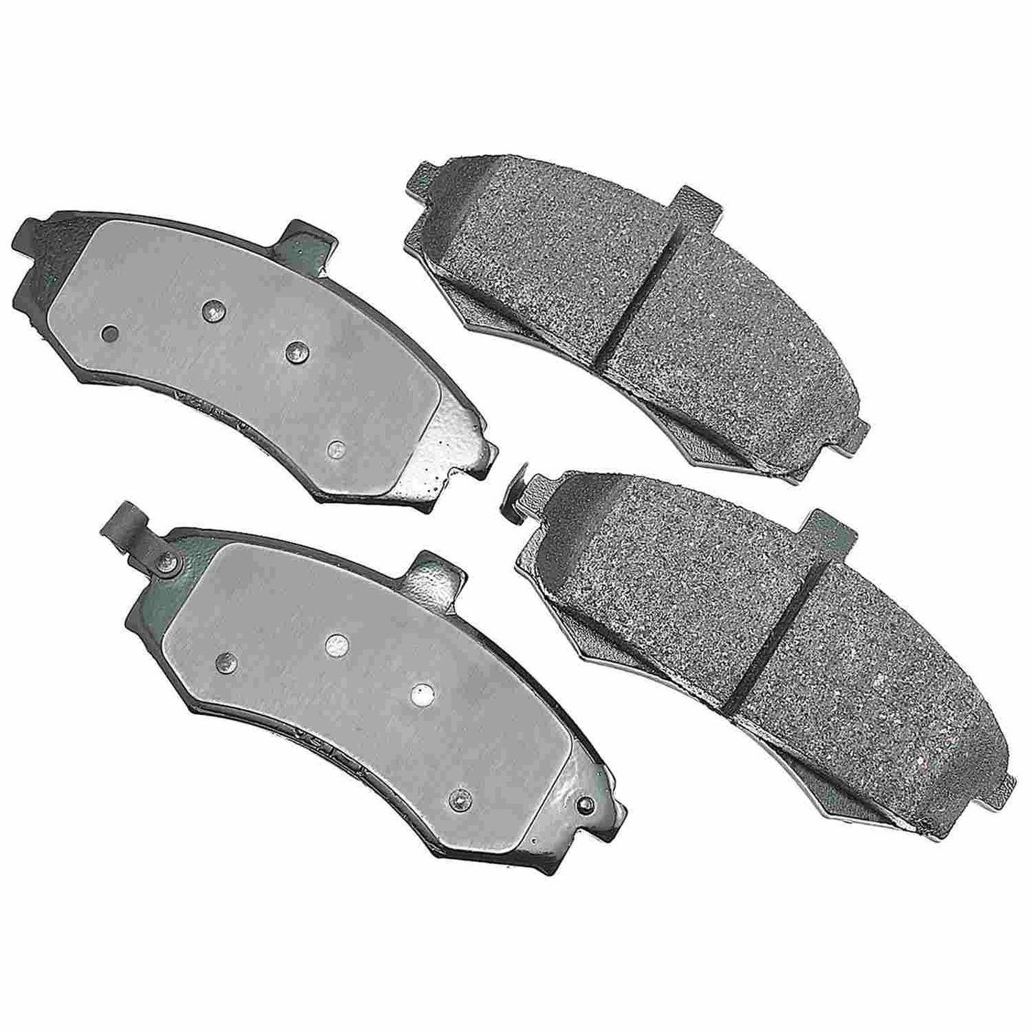 Front Disc Brake Pad Set (Oe Pad Material Is Ceramic) AKEBONO ACT941 For Hyundai Elantra