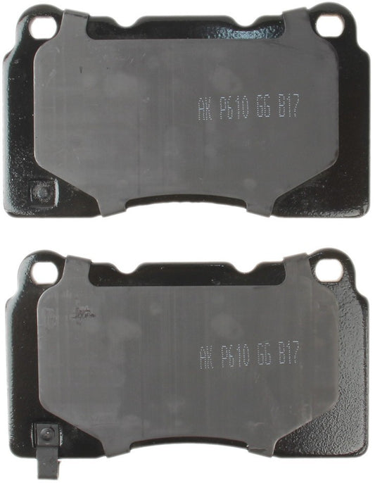 Back View of Front Disc Brake Pad Set AKEBONO ASP1001