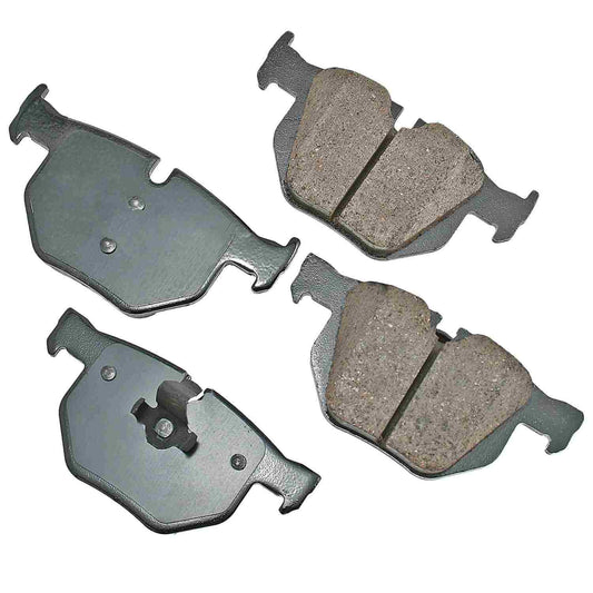 Rear Disc Brake Pad Set AKEBONO EUR1042 For BMW 525i 530i 528i 525xi 528i xDrive 530xi 535i xDrive 528xi 535xi