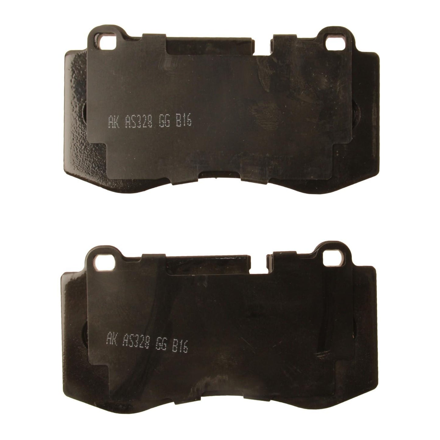 Back View of Front Disc Brake Pad Set AKEBONO EUR1223