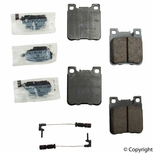 Rear Disc Brake Pad Set AKEBONO EUR603 For Mercedes-Benz Chrysler