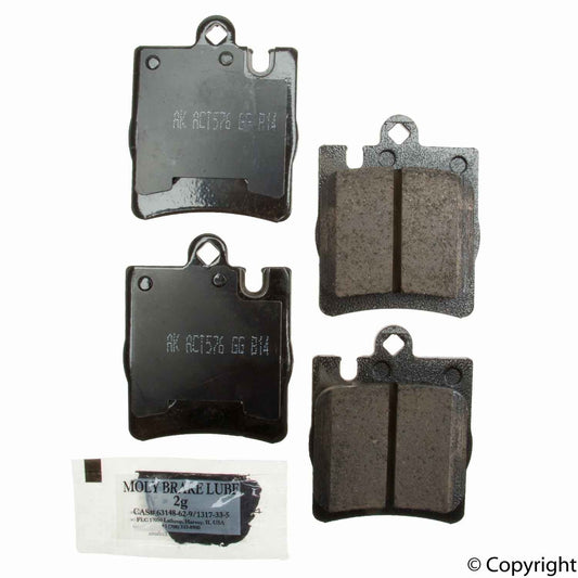 Rear Disc Brake Pad Set AKEBONO EUR873 For Mercedes-Benz