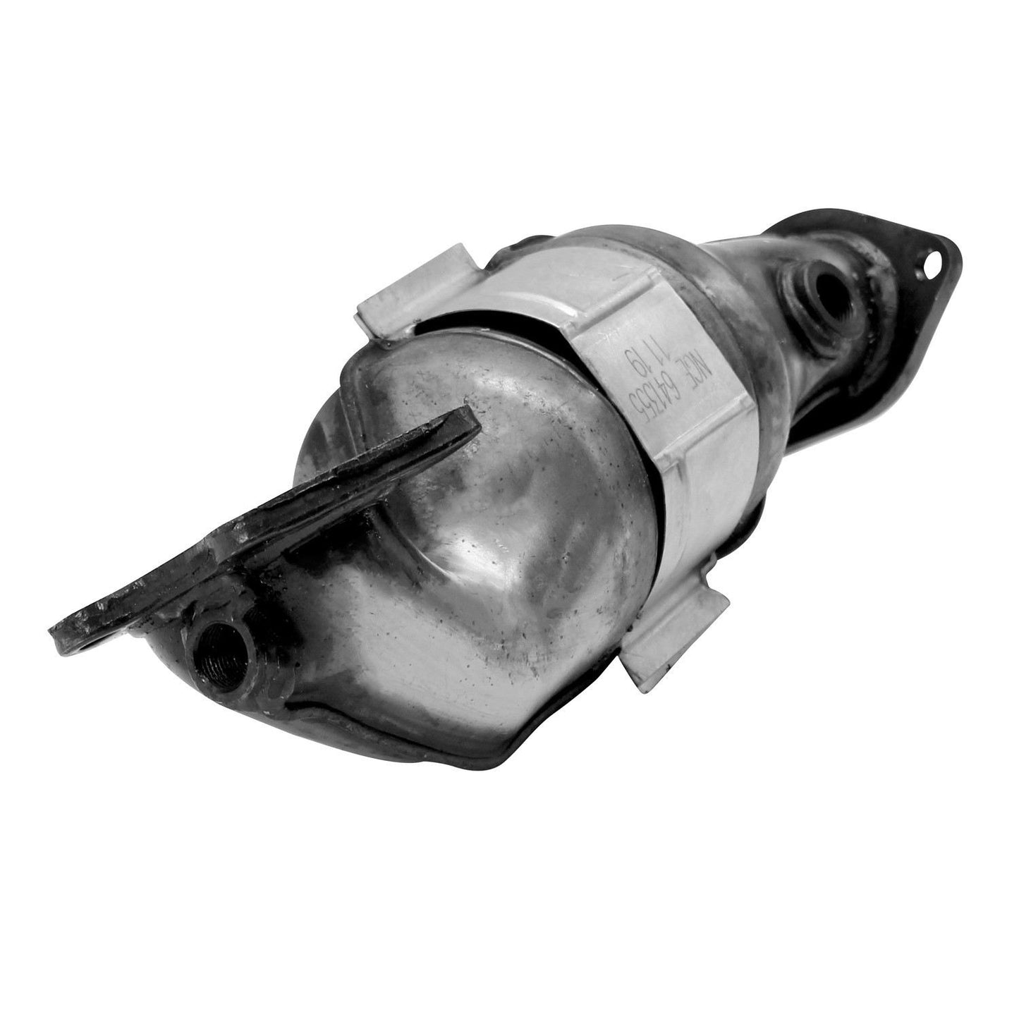 Front View of Front Left Catalytic Converter AP 641355