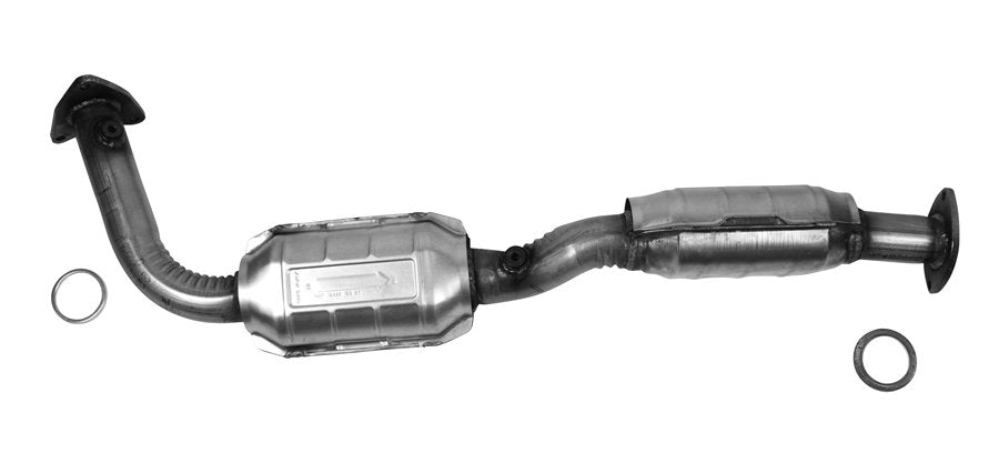 Front View of Right Catalytic Converter AP 642109