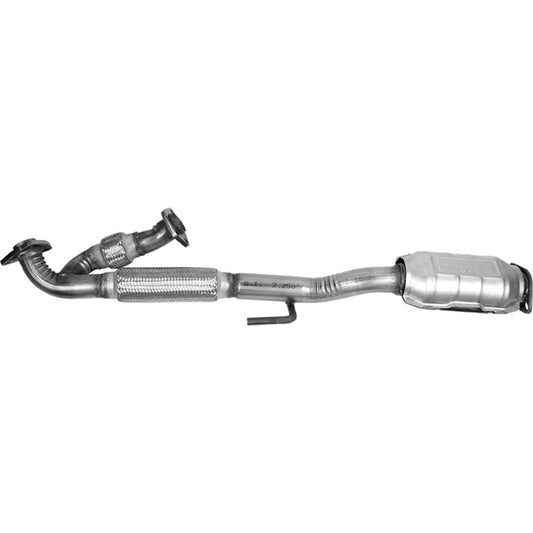 Top View of Rear Catalytic Converter AP 642156