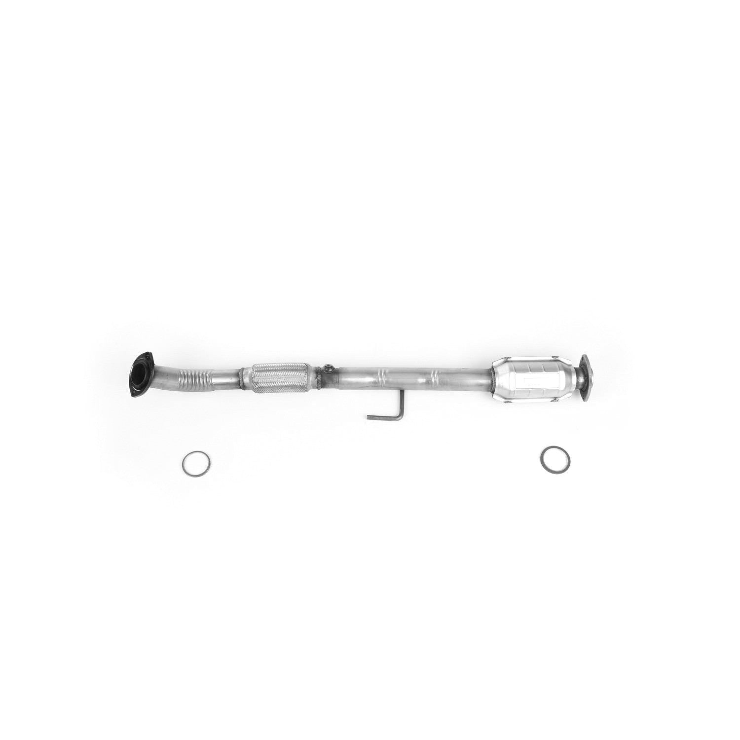 Top View of Rear Catalytic Converter AP 643001