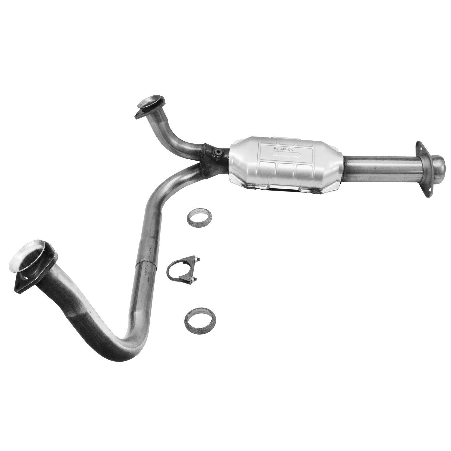 Top View of Catalytic Converter AP 645342