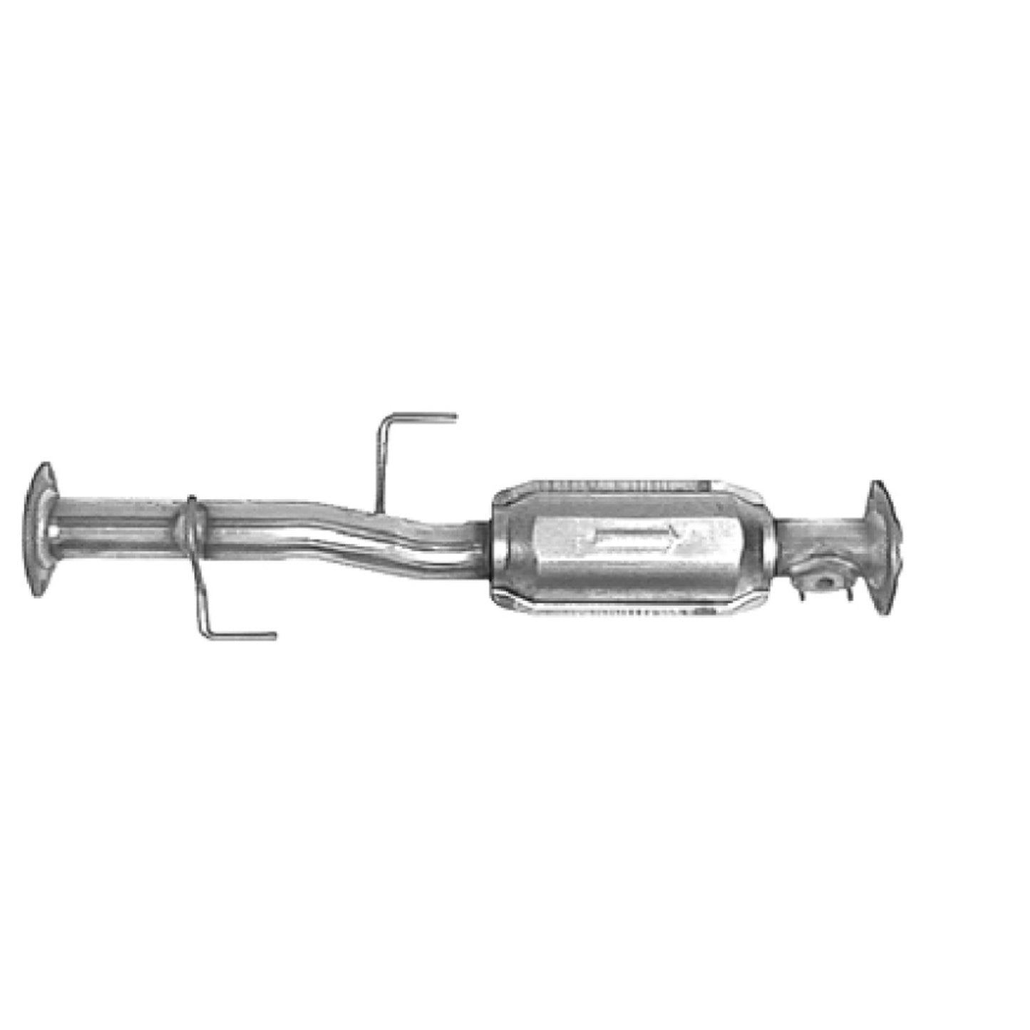 Top View of Rear Catalytic Converter AP 645424