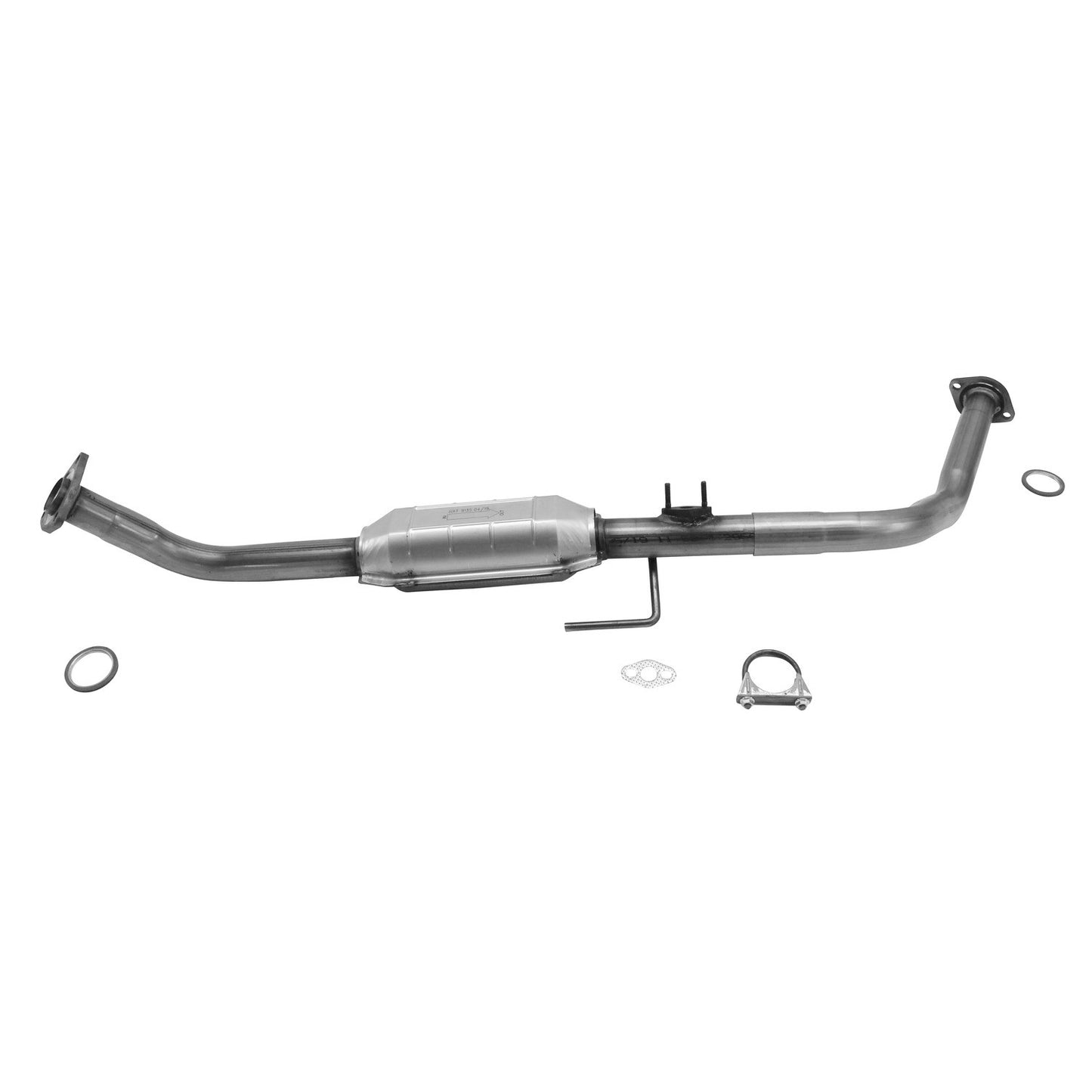 Top View of Left Catalytic Converter AP 645883