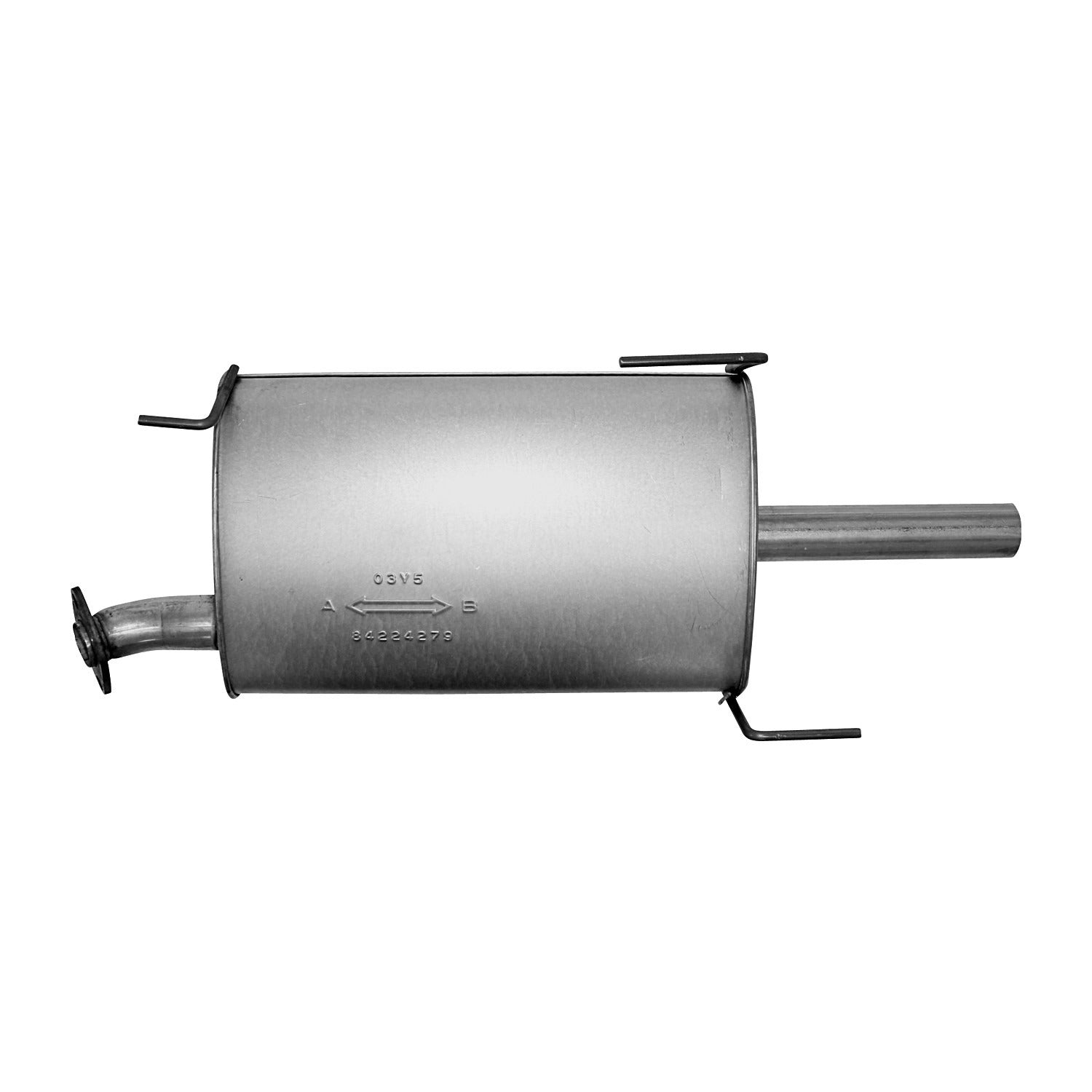 Top View of Exhaust Muffler AP 700424