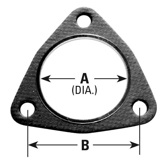 Top View of Exhaust Pipe Flange Gasket AP 9287