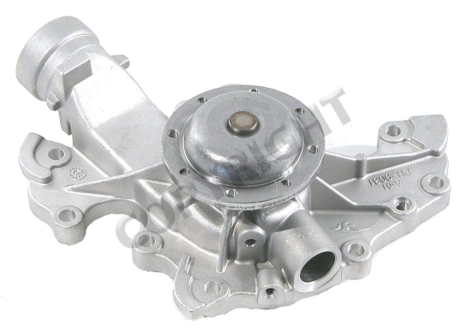 Angle View of Engine Water Pump AIRTEX AW4089