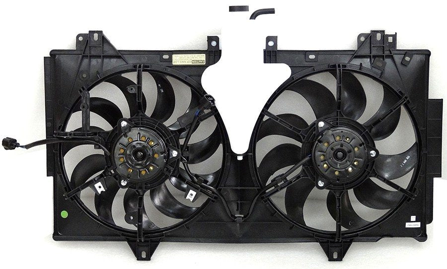 Back View of Dual Radiator and Condenser Fan Assembly APDI 6010095