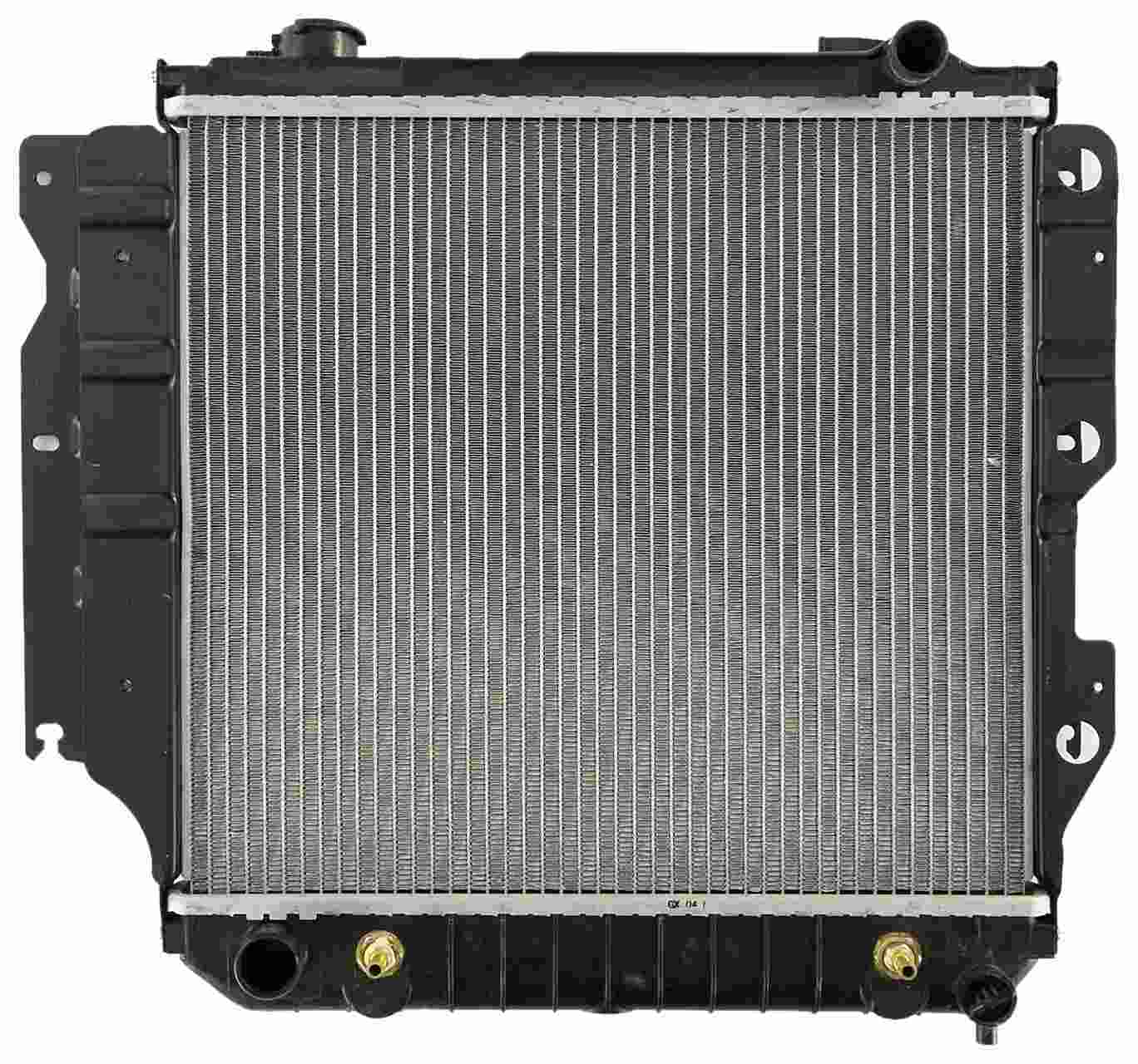 Front View of Radiator APDI 8012101