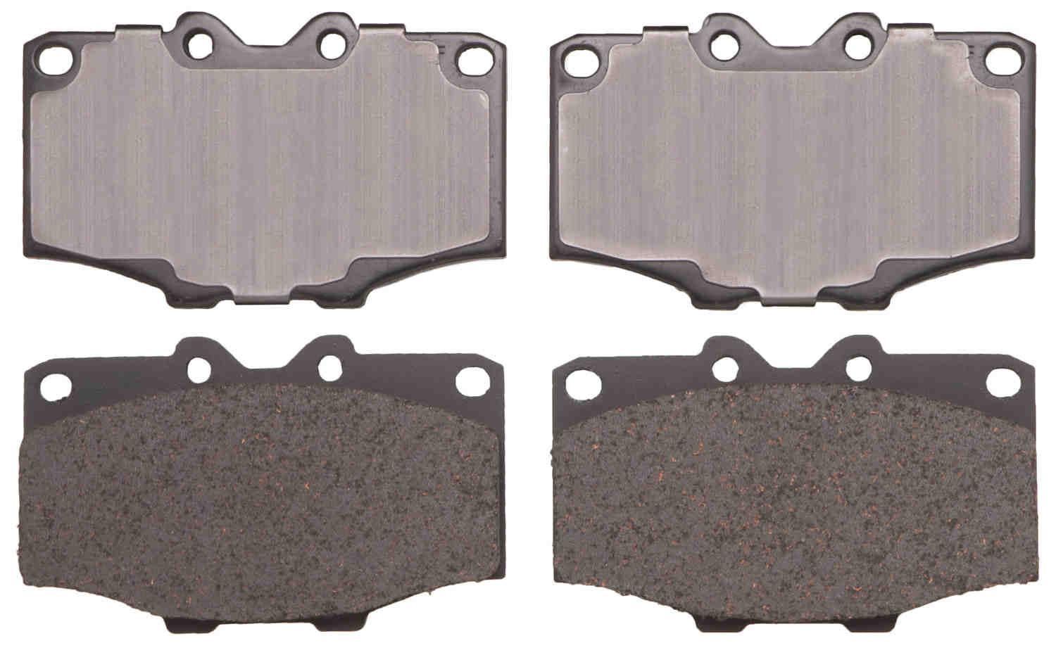 Front View of Front Disc Brake Pad Set ADVICS AD0137