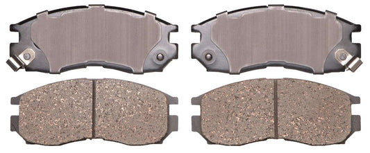 Angle View of Front Disc Brake Pad Set ADVICS AD0484