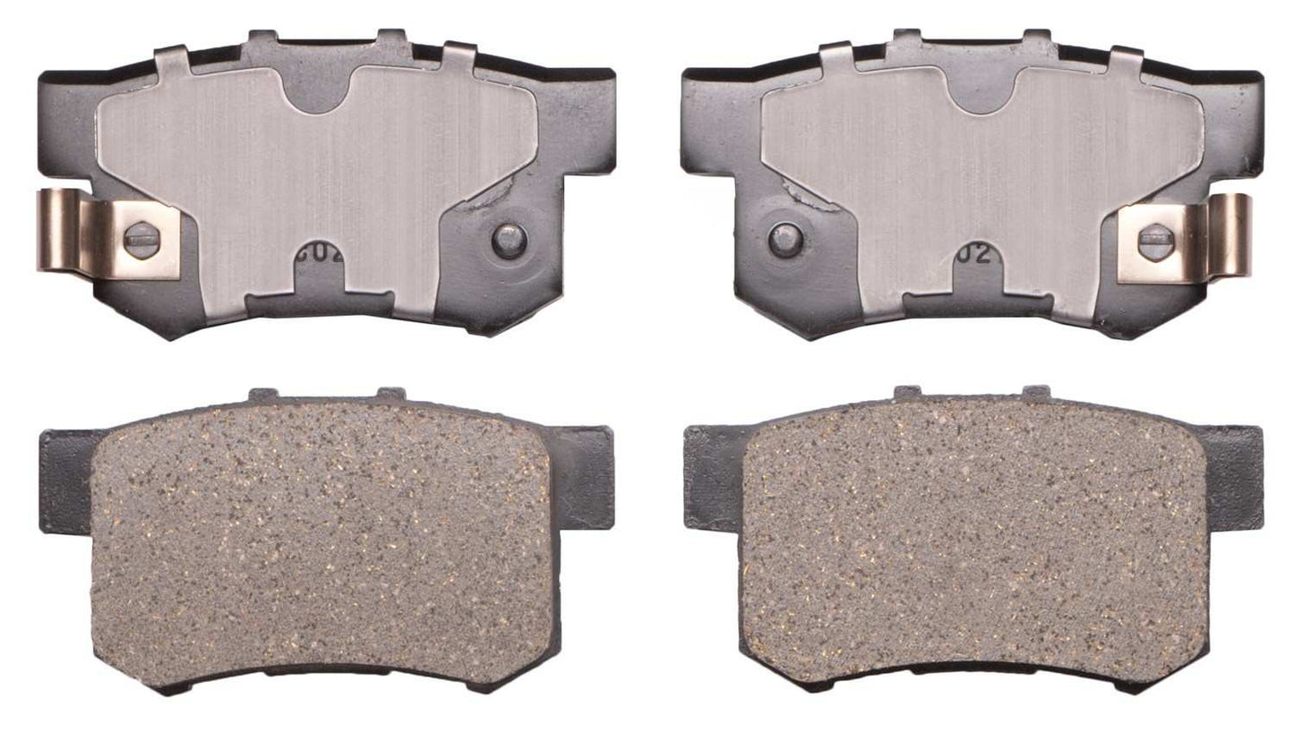 Angle View of Rear Disc Brake Pad Set ADVICS AD0536