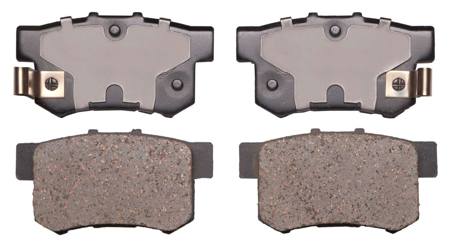 Angle View of Rear Disc Brake Pad Set ADVICS AD0537