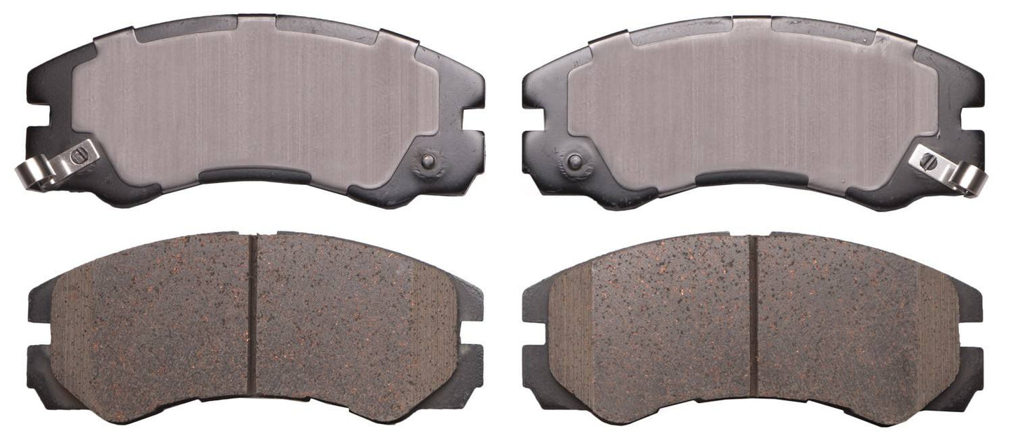 Angle View of Front Disc Brake Pad Set ADVICS AD0579