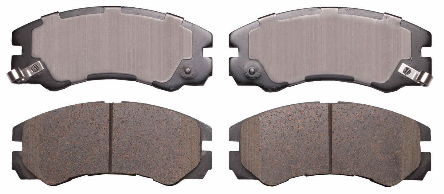 Front View of Front Disc Brake Pad Set ADVICS AD0579