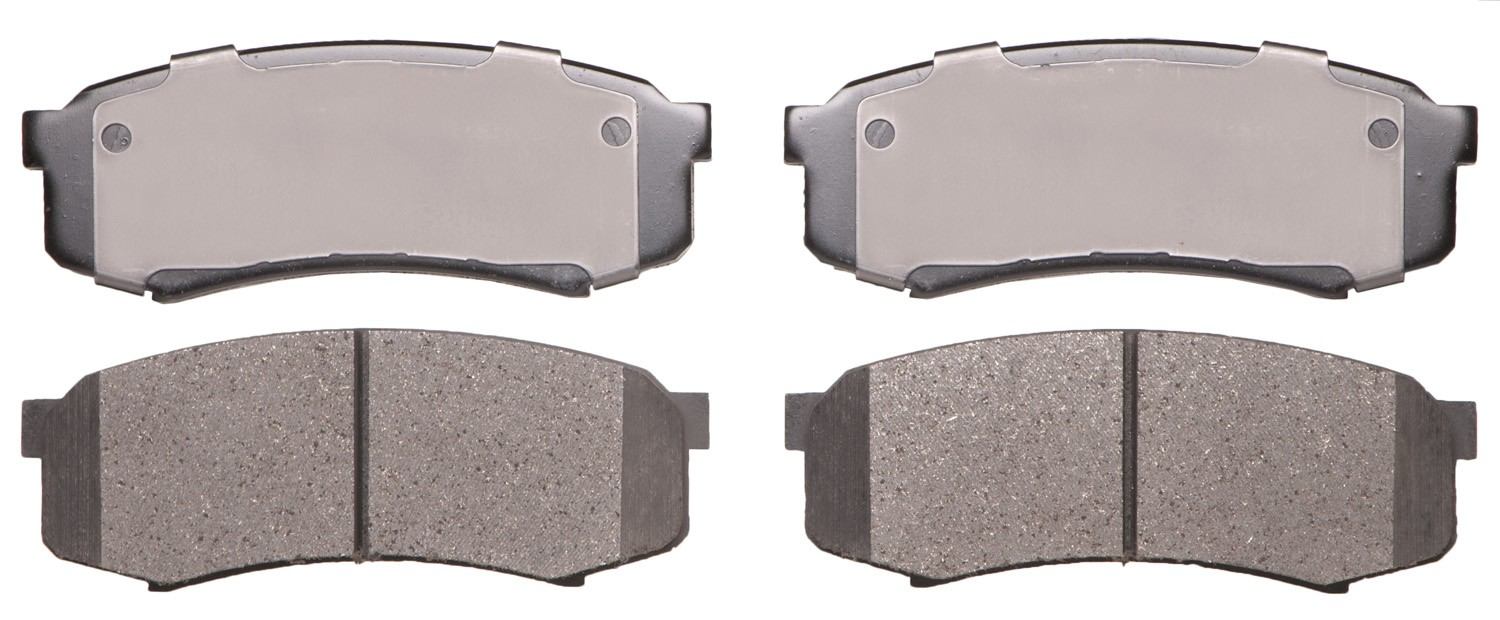 Angle View of Rear Disc Brake Pad Set ADVICS AD0606