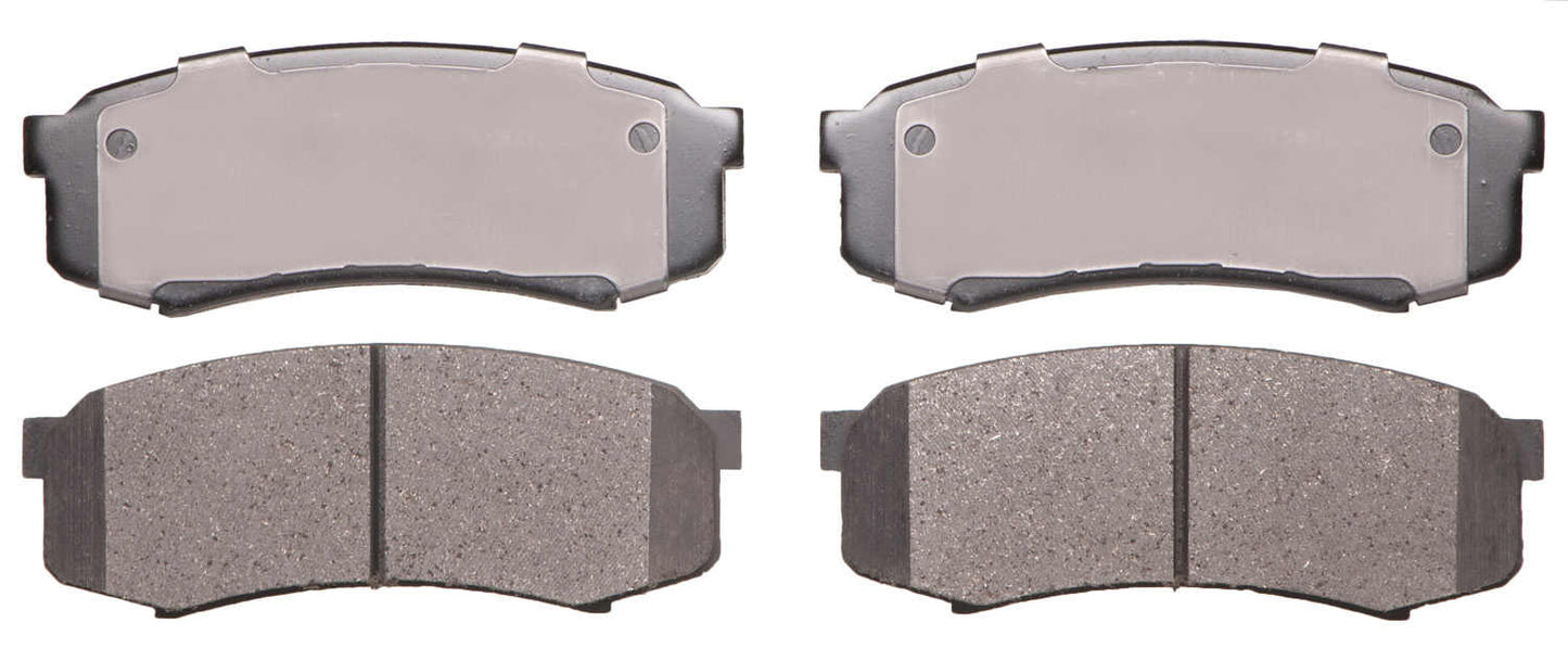 Front View of Rear Disc Brake Pad Set ADVICS AD0606