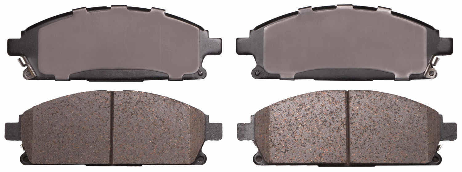 Front View of Front Disc Brake Pad Set ADVICS AD0691