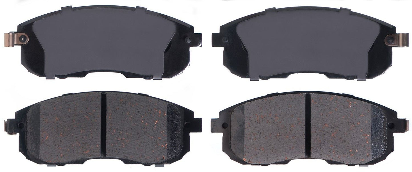 Angle View of Front Disc Brake Pad Set ADVICS AD0815A