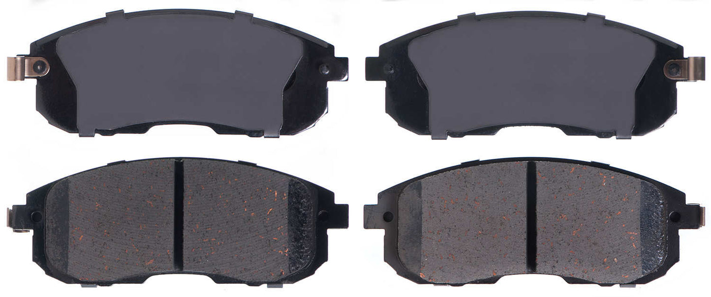 Front View of Front Disc Brake Pad Set ADVICS AD0815A